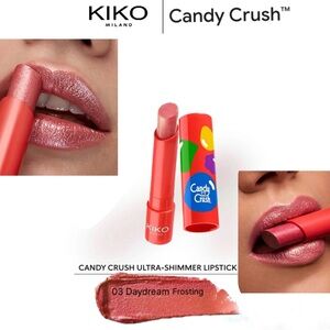 Kiko Milano x Candy Crush™ Ultra Shimmer Lipstick NWT